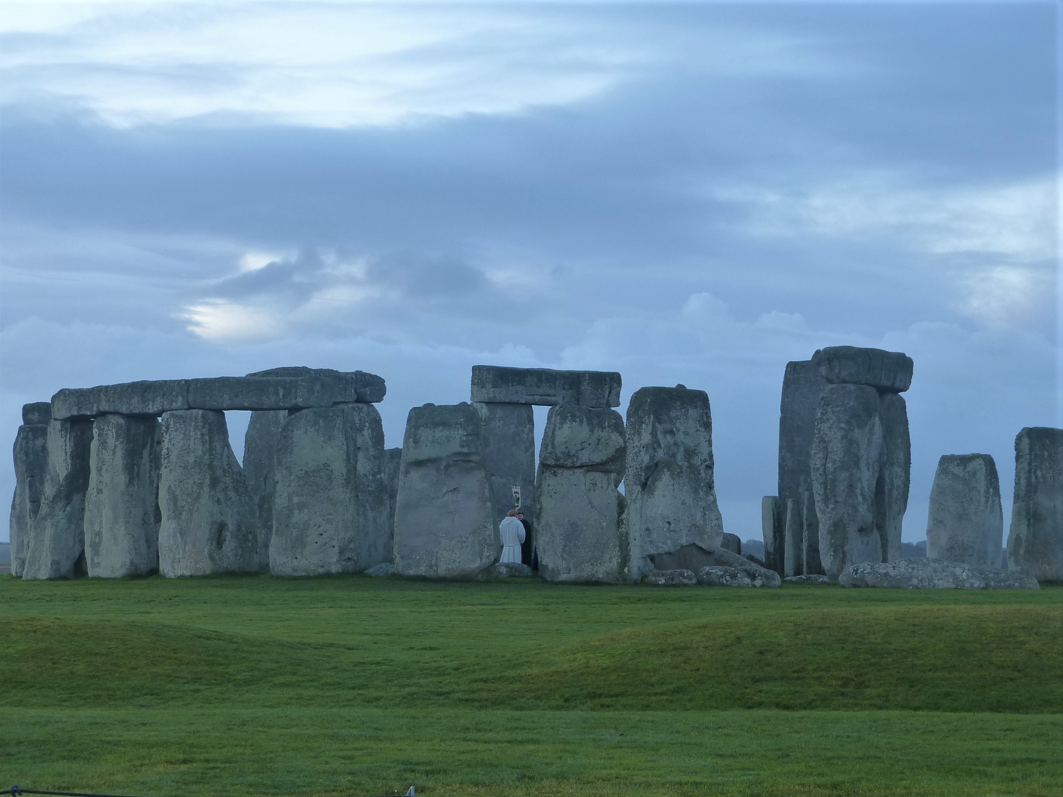 Druid Elders inside Stonehenge